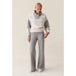 Sweatshirt col montant zippé
