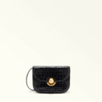 FURLA SFERA MINI CROSSBODY ROUND - VITELLO ROMA+SUEDE