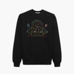 Casablanca Sweatshirt Rainbow Crayon Temple Noir