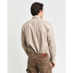 Chemise regular fit en flanelle chinée