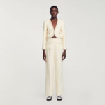 Veste courte en tweed