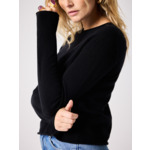 Pull cachemire Lilan NOIR