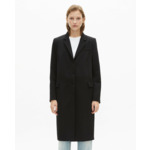 Manteau Mi Long Avec Details Surpiqure