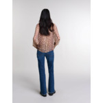 Chemise imprimé col lavallière