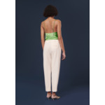 Pantalon Pascal-Ecru en Laine