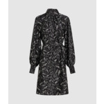 PARIS FONTS AOP DRESS