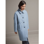 Manteau Droit Mi-Long