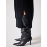 Robe en cachemire Maelly NOIR