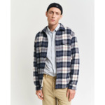 Surchemise regular fit en flanelle doublée de polaire