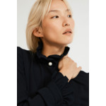 Chemise col victorien marine