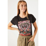 Women T-shirt Gray