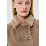 Manteau Isotta-Noisette en Polyester