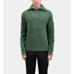 Pull Col Camionneur Avec Patch Canetille Et Details De Zip Homme