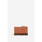 Pochette Zippée En Toile & Paillettes