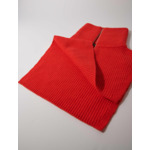 Col zippé en laine et cachemire