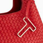 Sac porté épaule Juliette moyen modèle en cuir tressé