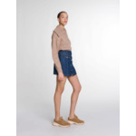 Short trompe l'œil en denim