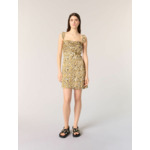 Robe courte imprimé leopard