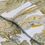 Olivier Desforges - Drap plat en satin de coton vert, Habano