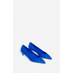 Escarpin Bleu Daily En Cuir D'Agneau