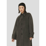 Manteau Marly-Gris en Laine