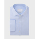 Chemise Contemporaine Infroissable rayée bleue