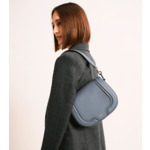 Sac bandoulière moyen modèle Ella en cuir grainé