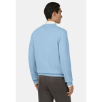 Pull Col Rond En Maille De Cachemire Mélangé