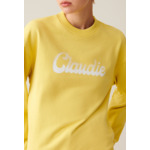Sweatshirt ample imprimé Claudie