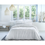 HOUSSE DE COUETTE | Bord De Mer - Blanc/Blanc