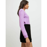 Short jupe en crêpe