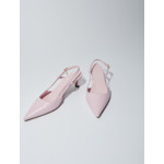 Escarpins pointus en cuir
