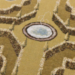 Yves Delorme - Housse de coussin en coton doré, A La Française