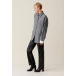 Surchemise oversize gris