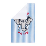 Kenzo - Serviette de plage en velours 450 g/m², K Eléphant