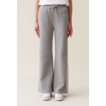Pantalon confort contrasté gris