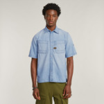 Chemise Slanted Double Pocket