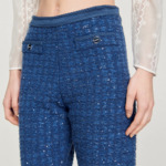 Pantalon en maille fantaisie