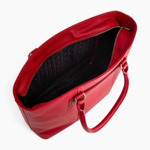 Grand sac cabas Judith en cuir grainé