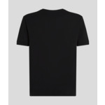 LOGO PATCH KNIT TEE