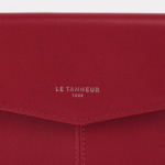Pochette enveloppe moyen modèle Charlotte en cuir lisse