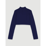 Robe courte 2-en-1 en maille