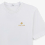 T-shirt Rugby Nation FRANCE blanc à col rond en coton
