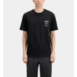T-Shirt Manches Courtes Avec Broderie Et Print Skull Homme
