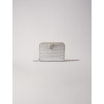 Portefeuille en cuir embossé croco