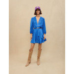 Robe courte à volants