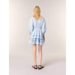 Robe à volants et détails dentelle