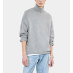 Pull En Cachemire Gris Homme