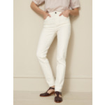 PANTALON SLIM DENIM BLANC