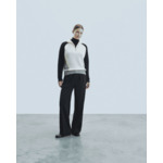 Pull Col Camionneur Bicolore